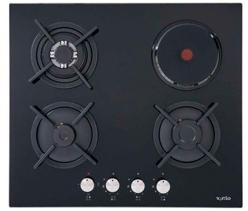 Варильна поверхня комбінована VENTOLUX HSF631-B3G CEST (BK)