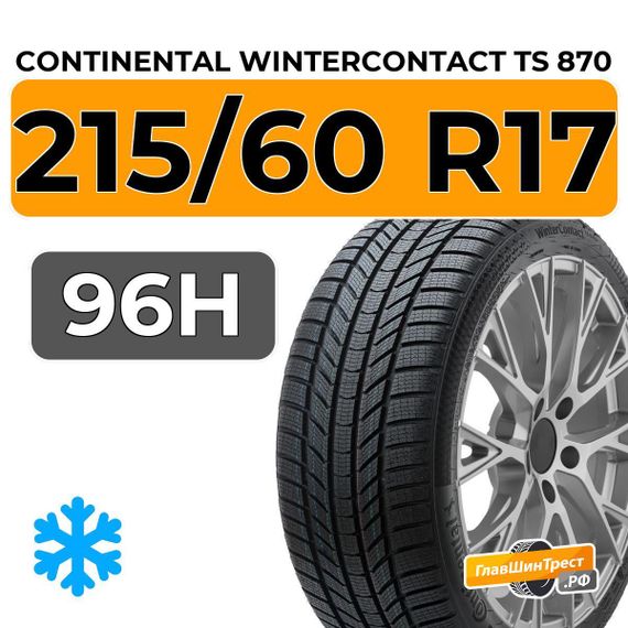 Continental WinterContact TS 870 215/60 R17 96H