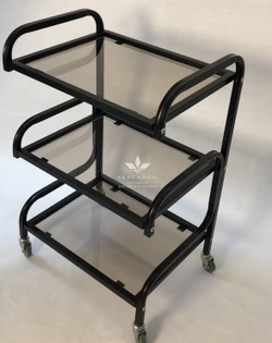 Косметологічний візок S3 чорний