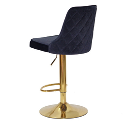 Стільчик для візажу Adamo velor Gold