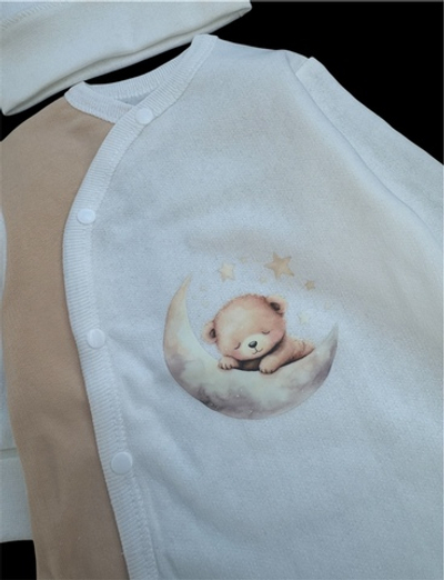 Чоловічок із шапочкою "Ведмежа", футер, ТМ "Happy ТОТ"