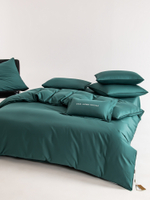 Комплект постельного белья Однотонный Сатин Элитный OCE009