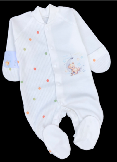 Чоловічок "Принт", бавовна рубчик ТМ "Happy ТОТ"