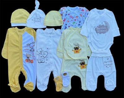 Гарний набір одягу для новонароджених, якісний одяг для немовлят, літо, теплий демісезон (весна, осінь), зріст 56 см, бавовна
