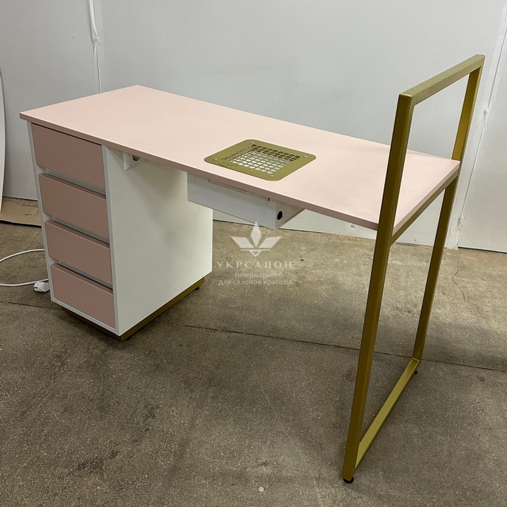 Маникюрный стол Mark SM-100+ с металлической ножкой