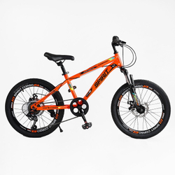 Детский спортивный велосипед 20 дюймов Corso Spirit, оборудование Shimano