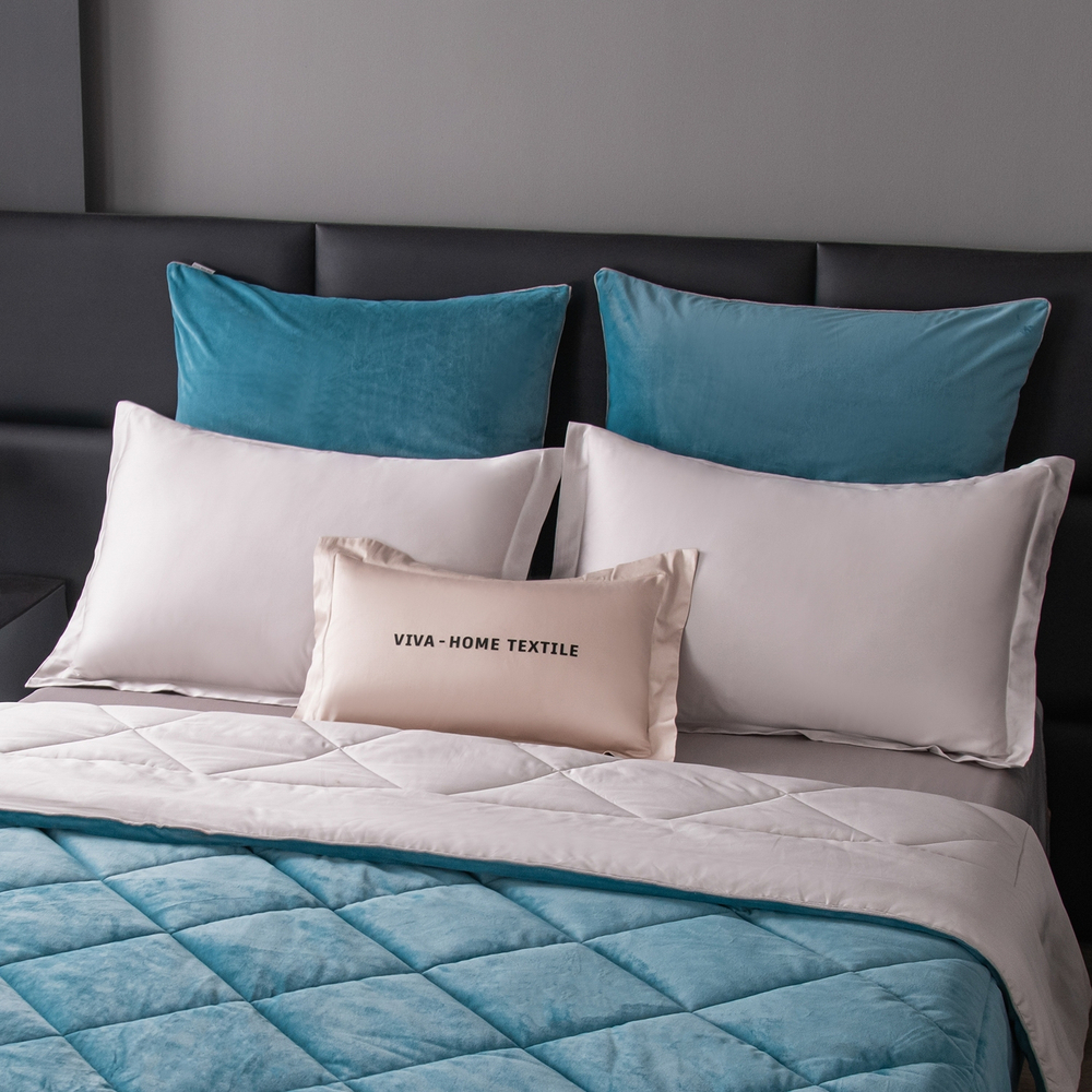 Комплект постельного белья Сатин Velvet Premium с Одеялом VP008