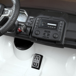 Дитячий двомісний електромобіль джип Ford M 4790EBLR(24V)