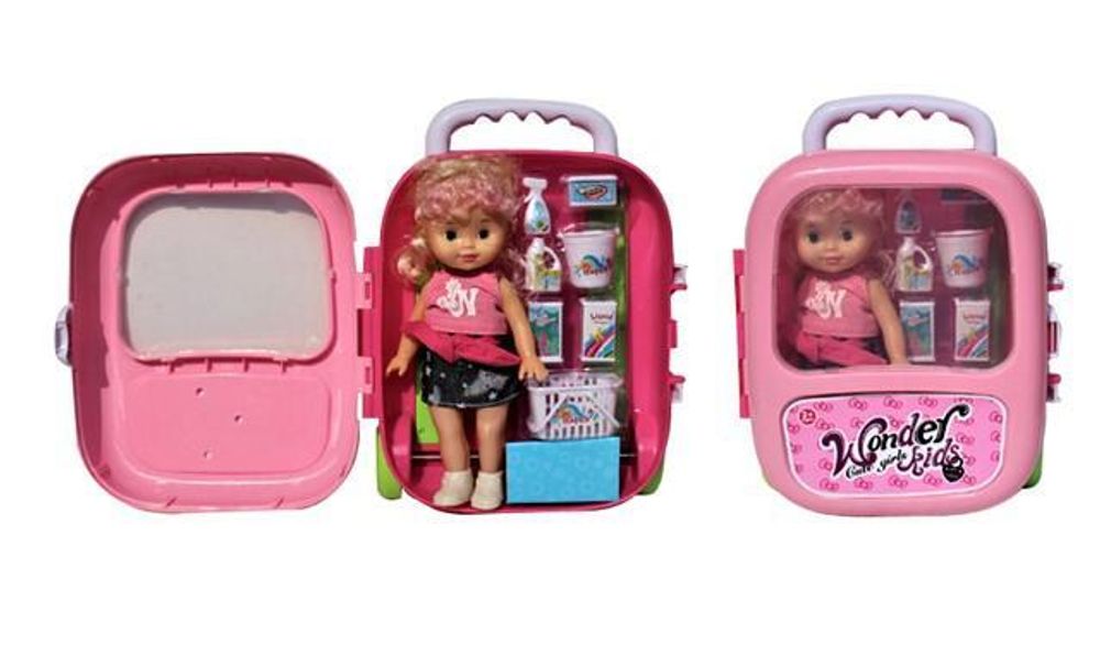 Кукла в чемодане 8809-5