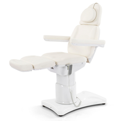 Косметологічна електрична кушетка L337, (3 мотори) White