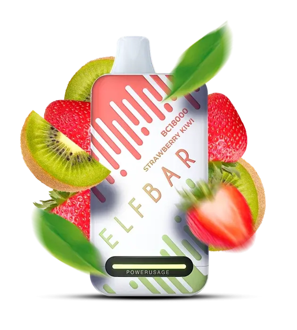 Elf Bar BC18000 - Strawberry Kiwi (5% nic)