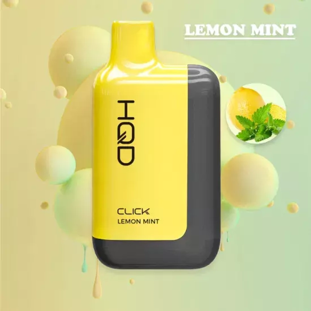 HQD Click Lemon mint (pod + device)