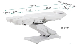Педикюрне крісло 8187, (3 мотори)