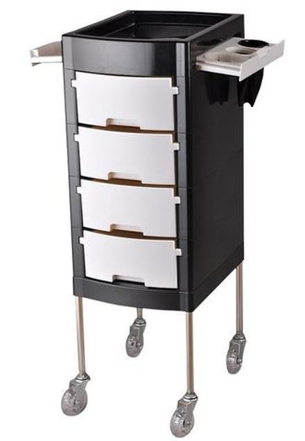 Парикмахерская тележка  Pomocnik Modern белый