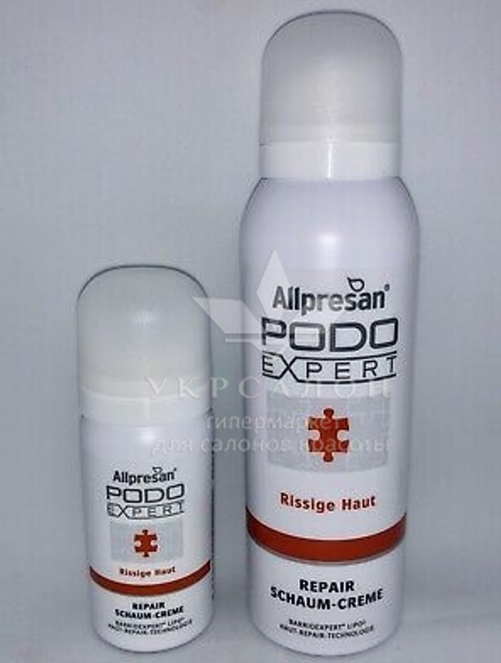 Крем-піна для шкіри потрісканої стоп podoexpert allpresan №4
