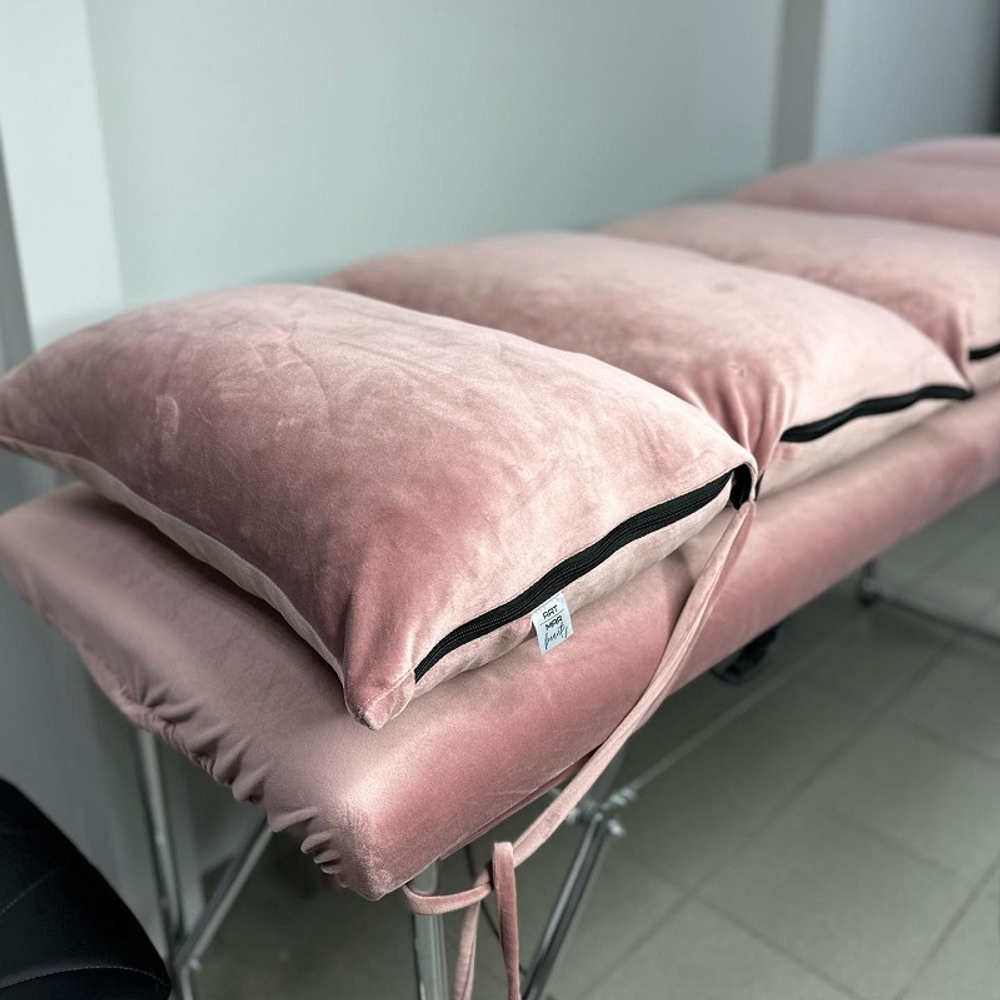 Анатомический матрас на кушетку плюш-велюр