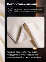 Комплект постельного белья Однотонный Сатин Премиум OCP005