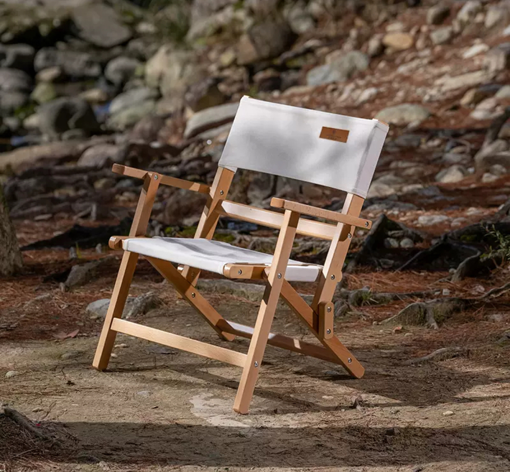 Стул походный бежевый