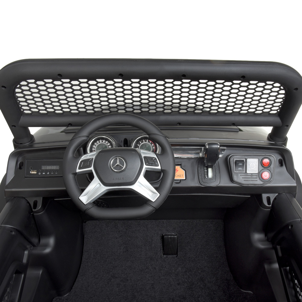 Детский двухместный электромобиль джип Mercedes M 4133EBLRS