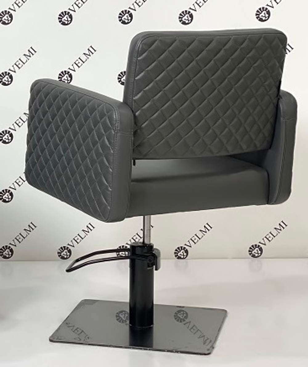 Комплект парикмахерской мебели Polo Premium Lux Black на квадрате