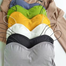 Майка на тонких бретельках