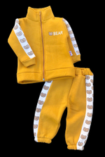 Костюм 2в1: кофта, штани "Ведмежа", трьохнитка з начосом ТМ "Murat Baby" (74 см)