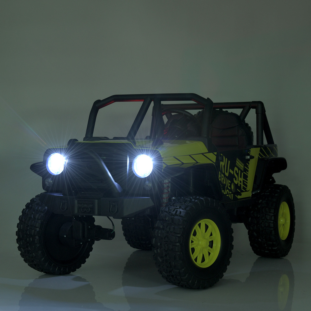 Дитячий електромобіль позашляховик Jeep 4WD M 4878EBLR (24V)