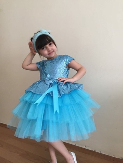 Сукня, бавовна, фатин