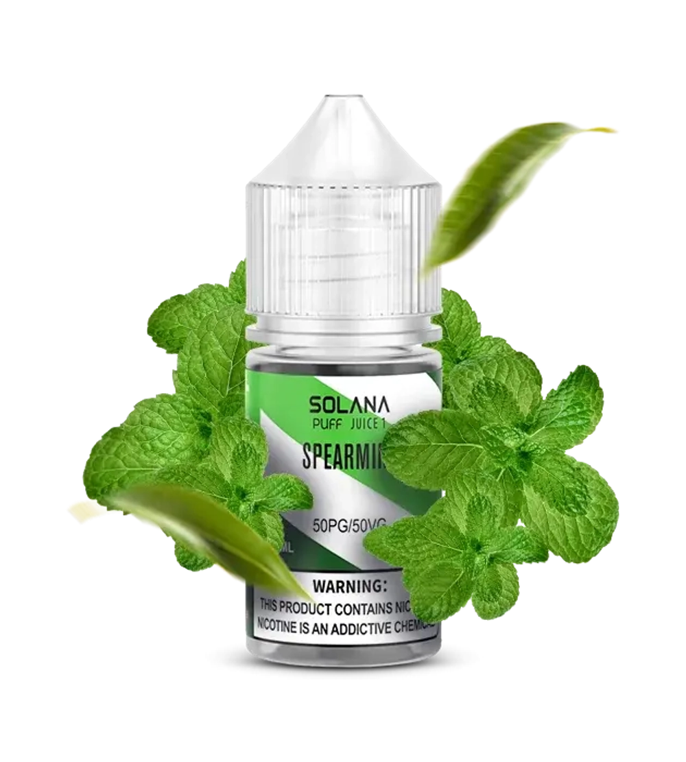 Солевая Жидкость Solana Spearmint (Солана Мята) 30ml 50mg