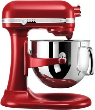Планетарний міксер KitchenAid Artisan 5KSM7580XEER із підйомною чашею червоний