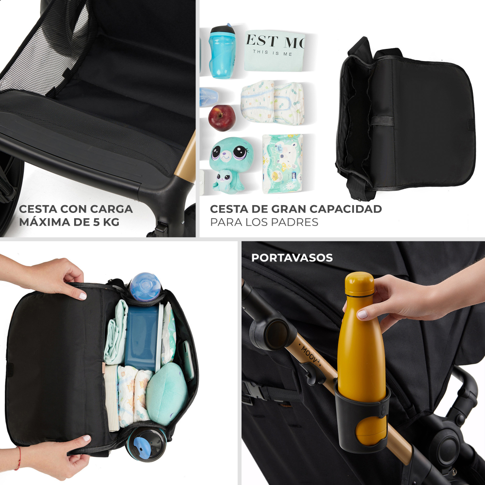 Универсальная коляска 3 в 1 Kinderkraft Moov 2 Air