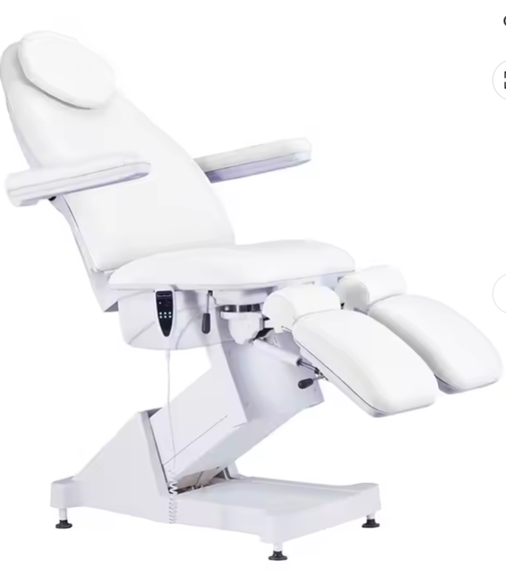 Педикюрное кресло Sillon DBL (3 мотора), белое