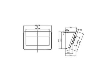 Витяжка ELICA WAKE BL/F/55 (PRF0124654)