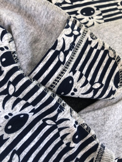 Комплект 4в1: боді з довгим рукавом, повзунки, шапочка, слюнявчик, кулір ТМ "Happy TOT"