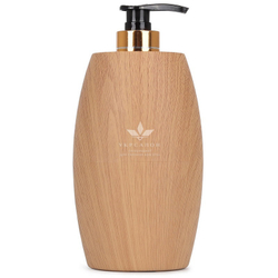 Підігрівач для масажної олії з флаконом 300 мл, світло-коричневий