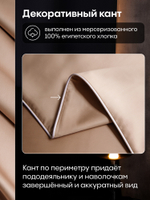 Комплект постельного белья Однотонный Сатин Премиум OCP010