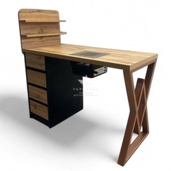 Маникюрный стол Mark SM-100 plus с надстройкой Bronza