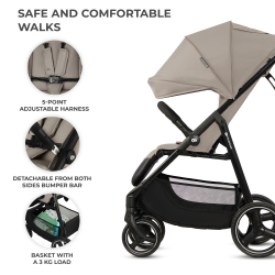Прогулянкова коляска Kinderkraft Trig 3