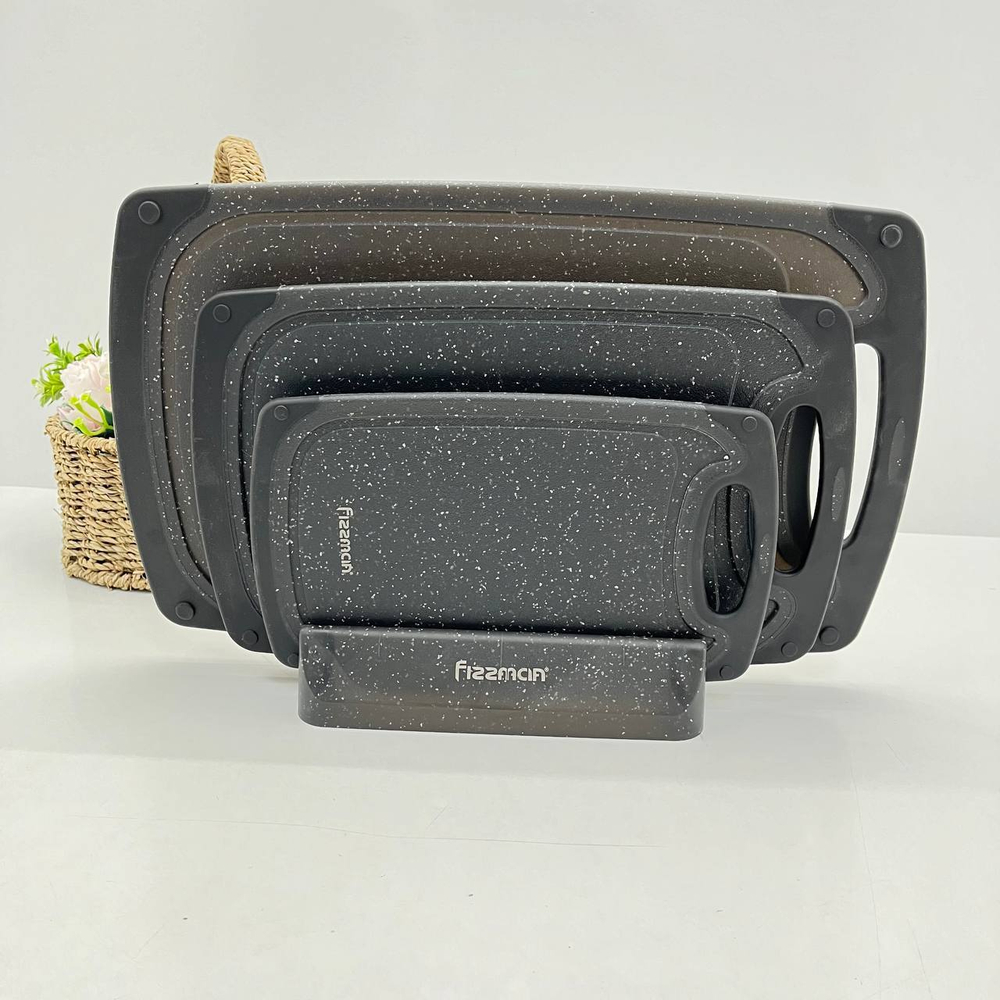 Разделочные Доска 3в1 с подставкой