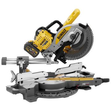 Пила торцювальна DeWALT, 54В XR FLEXVOLT Li-lon, диск 250х30 мм, XPS, 20.5 кг, 2 акумулятори. 2 Ач та ЗУ