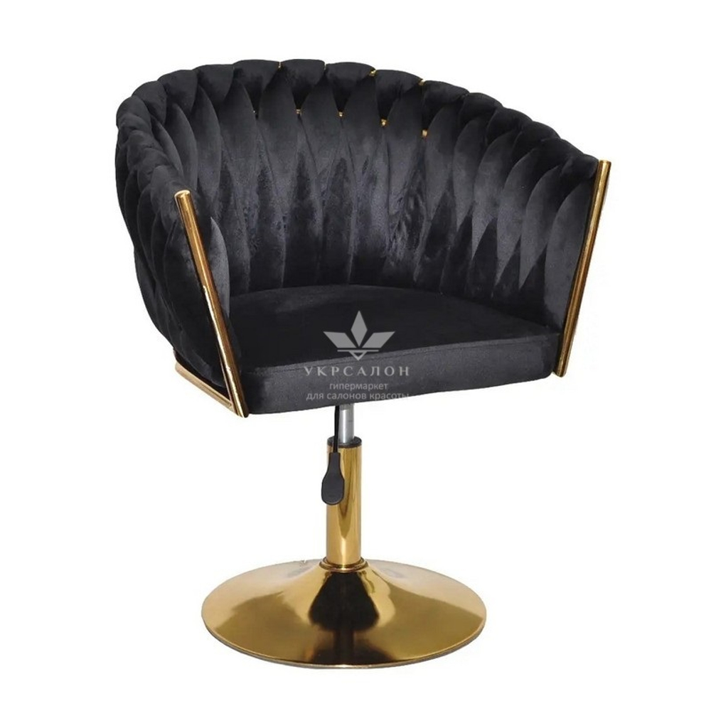 Перукарське крісло Lolita Gold на диску