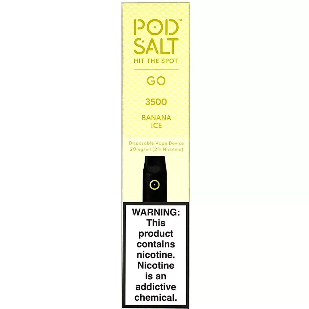POD SALT GO 3500 - Banana Ice (2% nic)