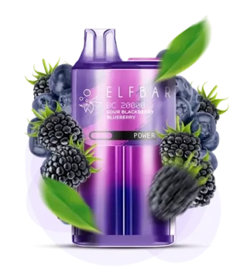 Elf Bar BC20000 - Sour Blackberry Blueberry (5% nic)