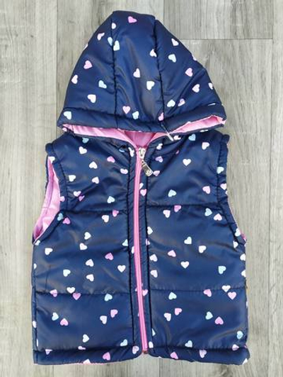 Жилетка з капюшоном "Different", плащівка, синтепон ТМ "Else" (98 см)