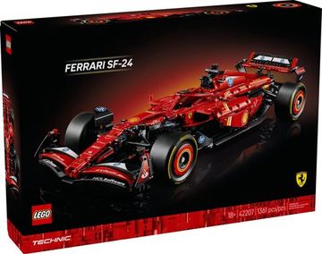 Конструктор LEGO Technic Автомобіль F1 Ferrari SF-24 1361 деталь (42207)