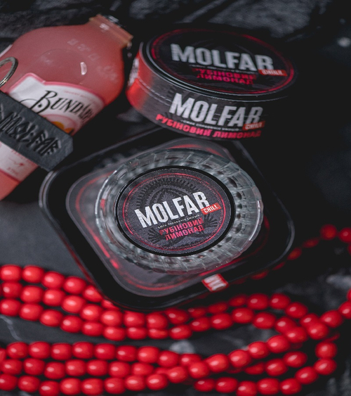 Табак Molfar Рубиновый Лимонад (Мольфар - Малина, Лимон, Апельсин) | Chill Line 40г | 100г