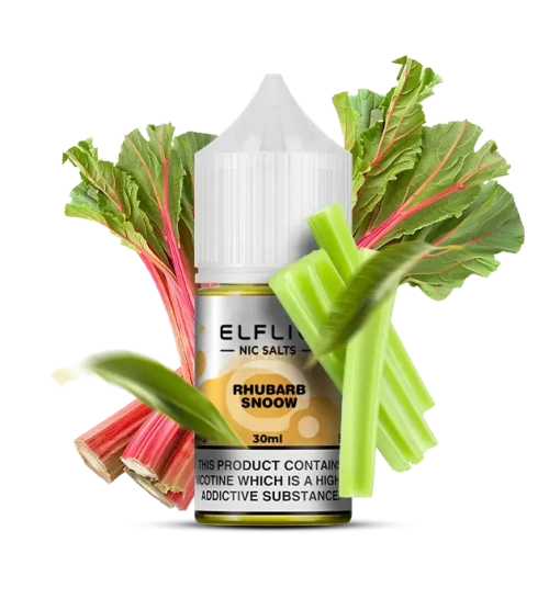 Рідина ELFLIQ Rhubarb Snoow 5% (Ельфлік Ванільне Морозиво) 10мл | 30 мл