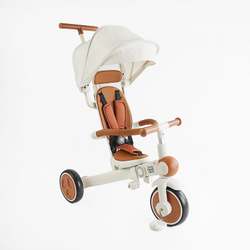 Дитячий триколісний велосипед-трансформер Best Trike BS-12 EVA складний