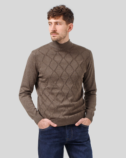 Джемпер чоловічий коричневий (арт. 7662300303)