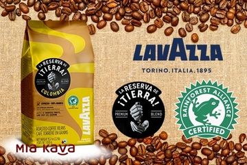 Кофе в зернах Lavazza ¡Tierra! Colombia 100% арабика 1000g